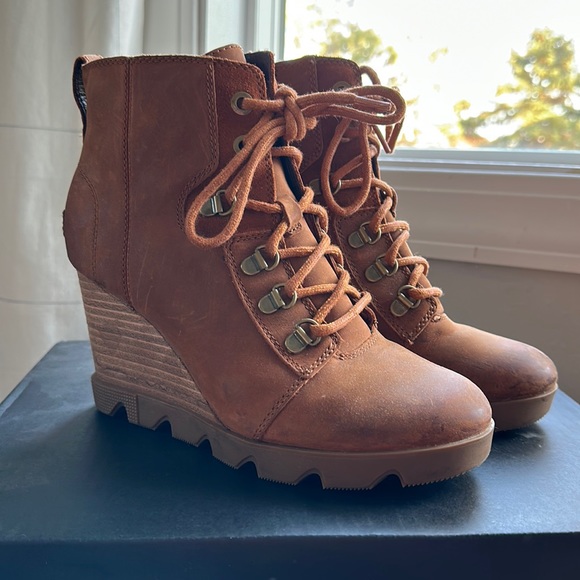Sorel Shoes Sorel Joan Uptown Lace In Iced Tea Color Poshmark